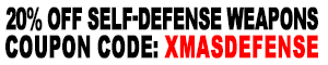 Christmas Countdown - 20% Off Self-Defense Weapons