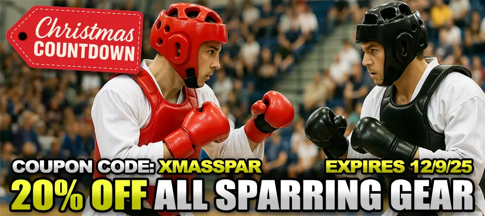 Christmas Countdown - 20% Off Sparring Gear