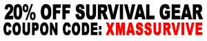 Christmas Countdown - 20% Off All Survival Gear