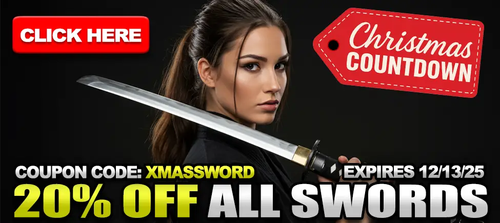 Christmas Countdown - 20% Off Swords