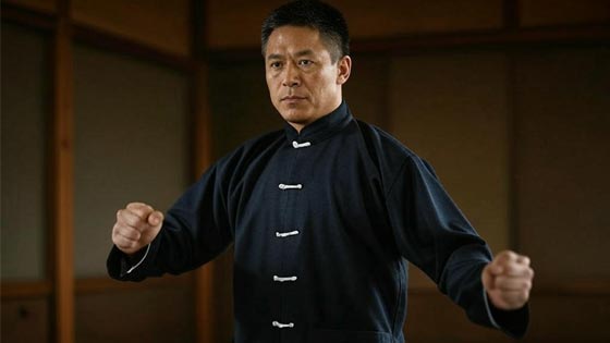 Guy in Kung Fu Uniform