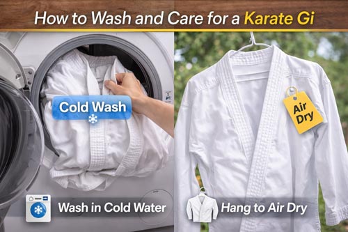 How to care for a karate gi