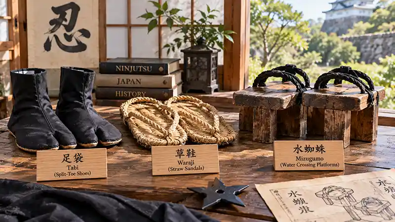 Ninja Footwear Museum Display