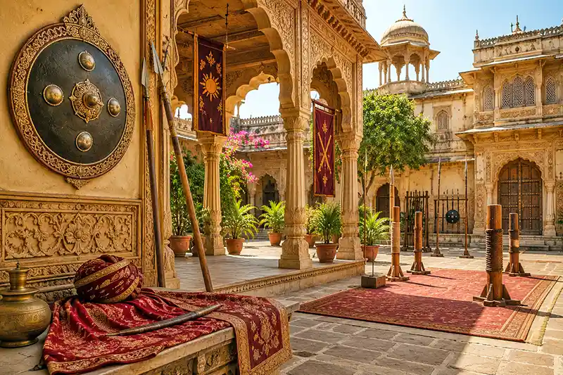 Rajput Palace Training Courtyard