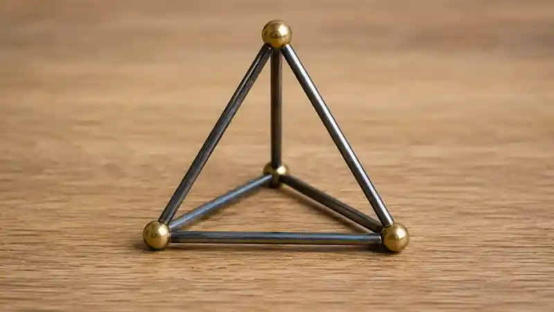 Image of a tetrahedron