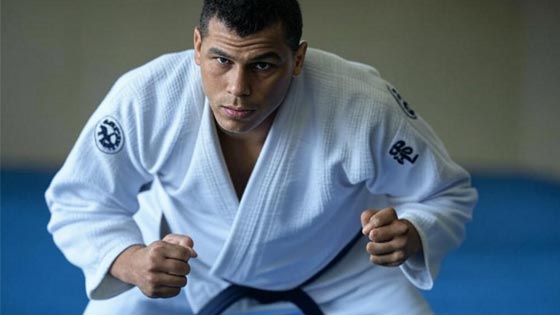 Guy in Judo Uniform