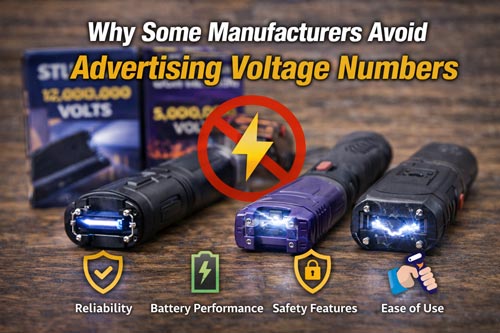 Stun guns and the voltage debate