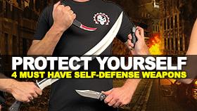 4 Must-Have Self-Defense Weapons to Protect Yourself and the Ones You Love