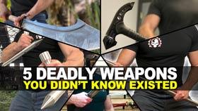 5 Deadly Weapons You Didnt Know Existed! Vote for your New Host