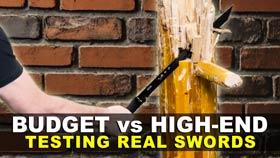 Budget Swords VS High-End Katana: Real Blades Tested!