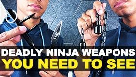 Deadly Ninja Weapons You Need To See 👀