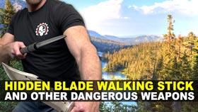 Hidden Blade Walking Stick and Other Weapons