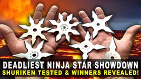 Deadliest Ninja Star Showdown ⭐ Shuriken's Tested and Winners Revealed!
